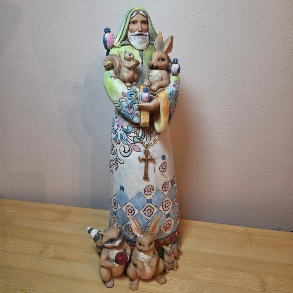 Jim Shore Heartwood Creek St Francis Peace Figurine 4007547 2006